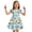 F25-Blue, variant on FYDUU Toddler Girls Back To School Dress Cute Print Sleeveless Summer Dresses Comfortable Casual Sundress First Day of School Outfit for Kids Girl 3-4 Years
