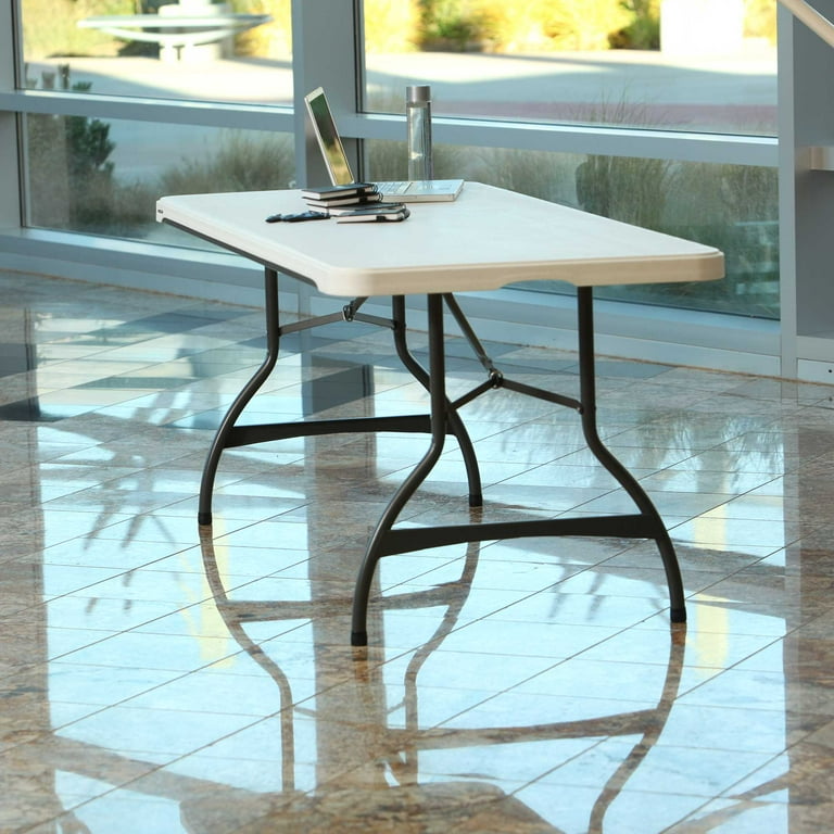 Lifetime 6 Foot Rectangle Folding Table, Indoor/Outdoor