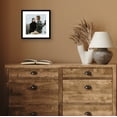thumbnail image 3 of Americanflat 8x8 Picture Frame with Shatter-Resistant Glass with 6x6 Mat Display Photo Streamline - Black, 3 of 8