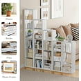 thumbnail image 5 of Anhdah 3 Cube Storage Organizer Bookshelf, White Wooden Bookcase Storage Shelf, Sturdy 3-Cube Organizer for Living Room, Bedroom, Home Office, Easy Assembly, 5 of 7