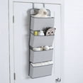 thumbnail image 6 of Delta Children 4-Pocket Hanging Wall Organizer, Cool Gray, 6 of 10