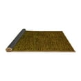 thumbnail image 2 of Ahgly Company Indoor Rectangle Abstract Yellow Modern Area Rugs, 2' x 4', 2 of 4