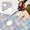 thumbnail image 6 of Yayeee Faucet Mat for Kitchen Sink 14.7" Diatomite Long Splash Guard Pad, Beige Art Pattern, 2 Pack, 6 of 7