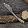 thumbnail image 6 of Knives Ranch 2011 Compact Damascus Steel Fixed Blade EDC Knife with Bone Handle – Sharp Utility Knife for Camping, Outdoor & Everyday Carry Use, 6 of 9