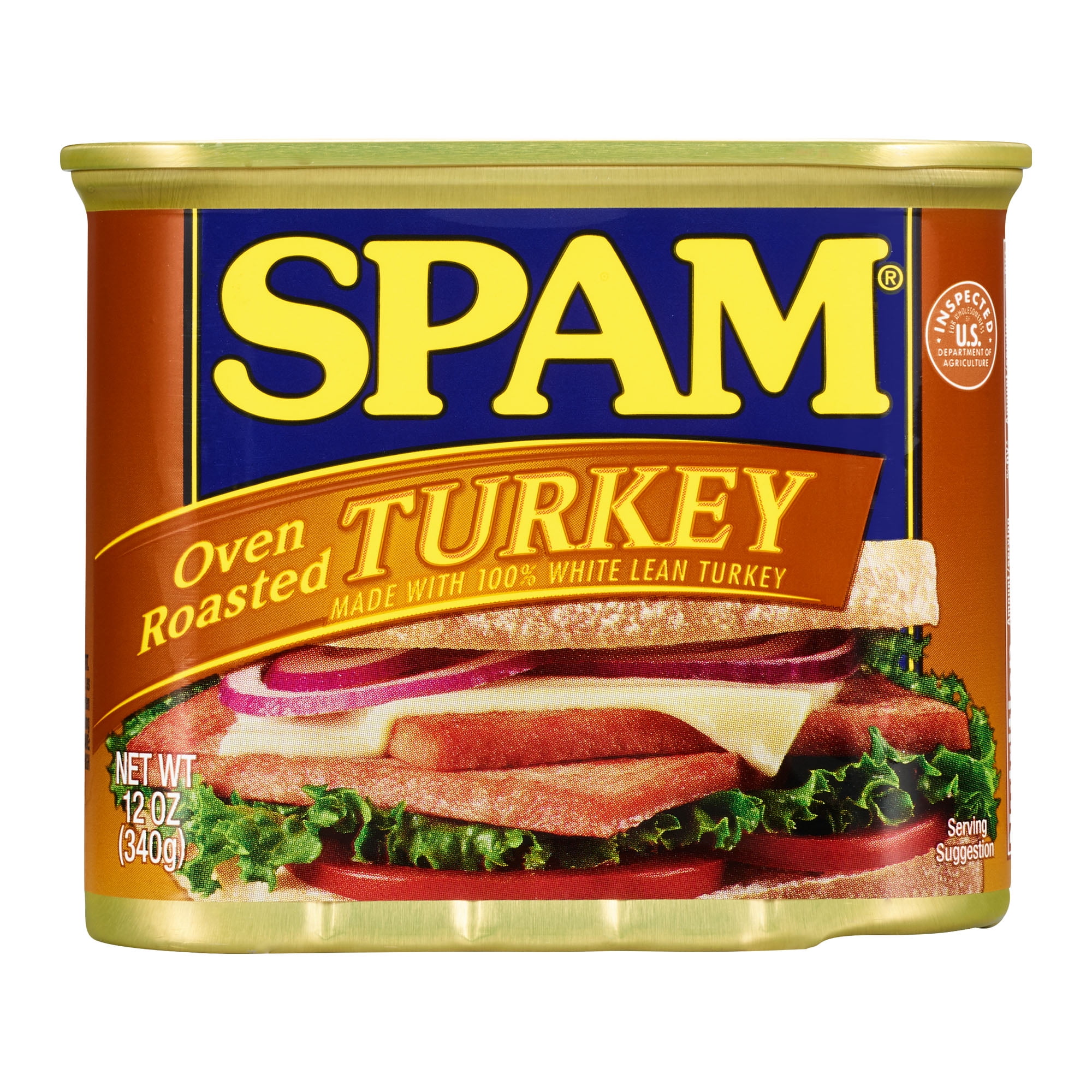 Spam Oven Roasted Turkey, 12 Ounce Can