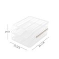 Loliuicca Egg Container for Refrigerator 1/2/3 Tiers Fridge Egg Rack