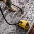 thumbnail image 5 of Balacho Floral Mosaic Boho Patchwork Quilted Faux Wool Area Rug, 5' x 8', Gray, 5 of 8