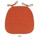thumbnail image 4 of Matsuzay Cojín para silla, y cómodo, desmontable y lavable, antideslizante, para sillas de comedor Decoración del hogar naranja rojizo, 4 of 6