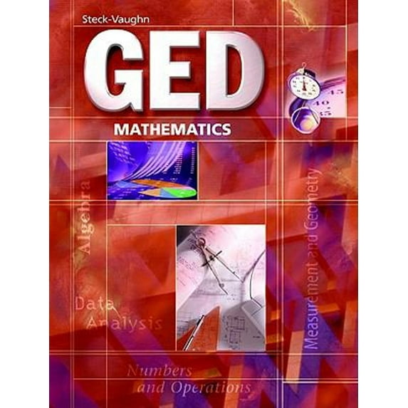 Pre-Owned Steck-Vaughn GED Exercise Books: Student Workbook Mathematics