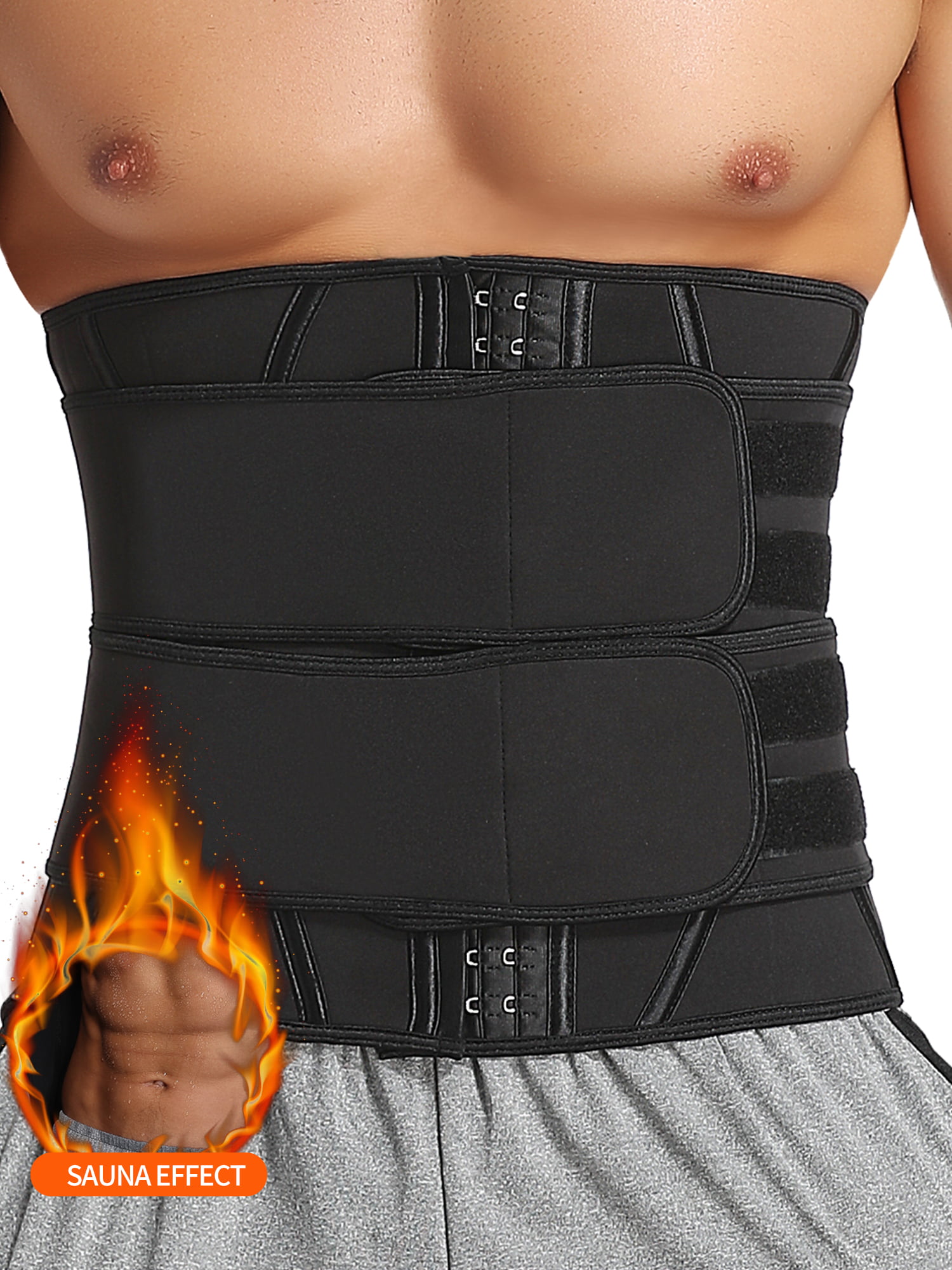 Sauna Hot Suit Shaper Men Slimming Belly Belt Corset 100% Neoprene 2.5mm Vest 