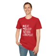 thumbnail image 4 of Funny Tuba Player T-Shirt Eat, Sleep, Tuba, Repeat, 4 of 7