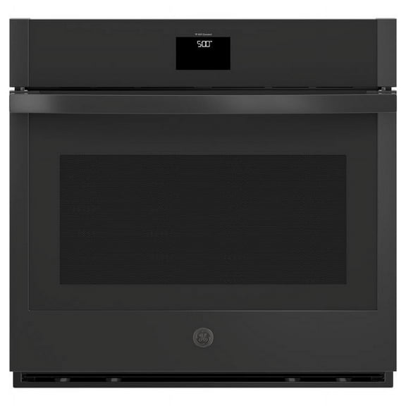 GE 30" Smart Built-In Self-Clean Convection Single Wall Oven-Black On Black JTS5000DVBB