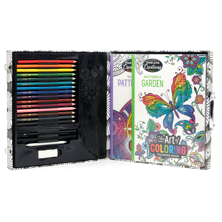 Cra-z-art Timeless Creations Beautiful Butterflies Coloring Book. 