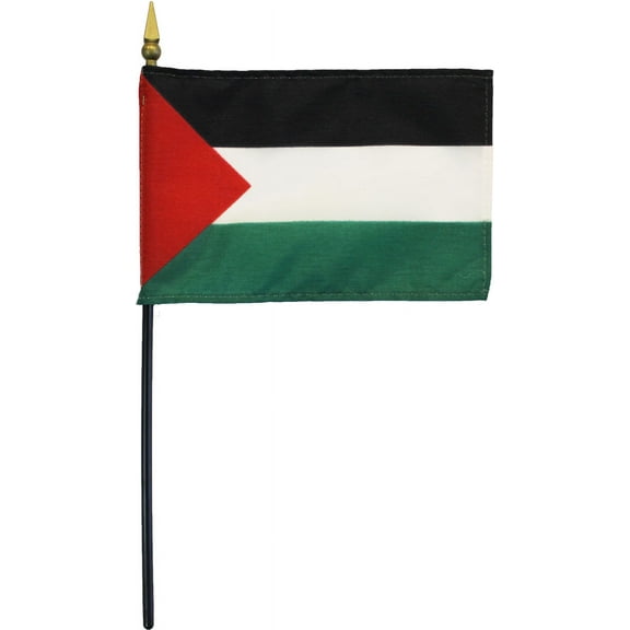 Palestine - 4"X6" Stick Flag