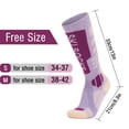 thumbnail image 4 of Thermal Women Outdoor Ski Socks Merino Wool Cold Weather Socks Thermal Knee High Socks, 4 of 6