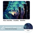 thumbnail image 2 of Wolf Kitchen Rug Outdoor Carpet Door Mat Polyester Non-Slip Machine Washable, 2 of 6