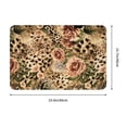 thumbnail image 3 of Daiia Animal Leopard Front Door Mat, Heavy Duty Durable Welcome Mat for Outdoor Indoor, Dirt Trapper Waterproof Super Absorbent Door Mat, 16" x 24", 3 of 9