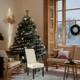 thumbnail image 4 of KTTECTOA Christmas Dining Chair Covers Chair Back Covers Removable Washable Chair Protectors for Christmas Home Kitchen Clearance Fall Decorations for Home Canada Days Home and Kitchen, 4 of 6