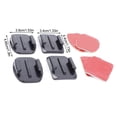 thumbnail image 4 of Methold 8 unids/set soporte de cámara deportiva portátil autoadhesivo profesional reemplazo de la base de fijación de la videocámara reemplazo de la Accesorios de cámara y óptica, 4 of 6