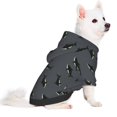 thumbnail image 2 of Fotbe Cute Shark Sudadera con Estampado para Perros Pequeños – Suéter con Capucha para Mascotas, Tela Suave de Forro Polar con Bolsillo-XX-Large, 2 of 7