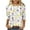 Yellow#05, variant on JTZGDY Floral Shirts for Women Plus Size 3/4 Lenght Sleeve Crewneck Graphic T-Shirts Trendy Oversized Basic Summer Tunic Blouse for Leggings Yellow#03 XXXXXL