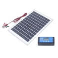 thumbnail image 1 of 50W Solar Panel Kit, Portable Reliable Efficient Solar Panel MPPT  Controller 18V Easy Installation  For RV Boat, 1 of 8