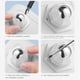 thumbnail image 2 of Ruedas giratorias adhesivas para muebles pequeños, 4 Uds. (bola de acero blanca) Likrtyny  Para estrenar, 2 of 5