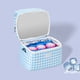 thumbnail image 5 of Lonchera, Bento Boxes, Bolsa para mamá, Nuevo patrón a cuadros, Bolsa para leche trasera de moda, Botella de leche para exteriores, Bolsa térmica para picnic, Bolsa para almuerzo multiusos, Bolsa Bent, 5 of 5