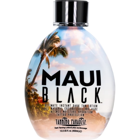 Loción Autobronceadora Tanning Paradise Maui Black 400 ml