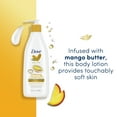 thumbnail image 6 of Dove Body Love Glowing Care Body Lotion For Women, Mango & Almond Butter Hydrates and Absorbs Quickly 13.5 oz, 6 of 15
