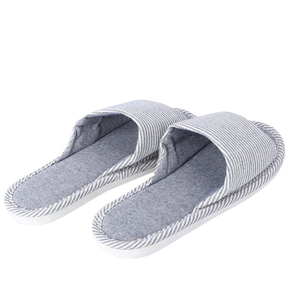 Linen Slippers Sandals for Women Household Slippers Four Seasons Slippers Open Toe House Shoes Home Cotton Slippers