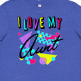 thumbnail image 4 of Inktastic I Love My Aunt- 80s Retro Style Youth T-Shirt, 4 of 5