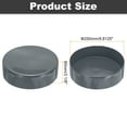 thumbnail image 2 of Uxcell 250mm (9.8125") ID Rubber End Caps, Pipe & Fence Post Protectors Flexible End Caps for Industrial Pipes, Metal Tubing, Outdoor Fencing, Deep Gray, 2 of 6