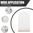 thumbnail image 3 of Shisuyan 2pcs Acrylic Earring Display Racks Wood Base Ear Studs Display Stand Jewelry Holder, 3 of 8