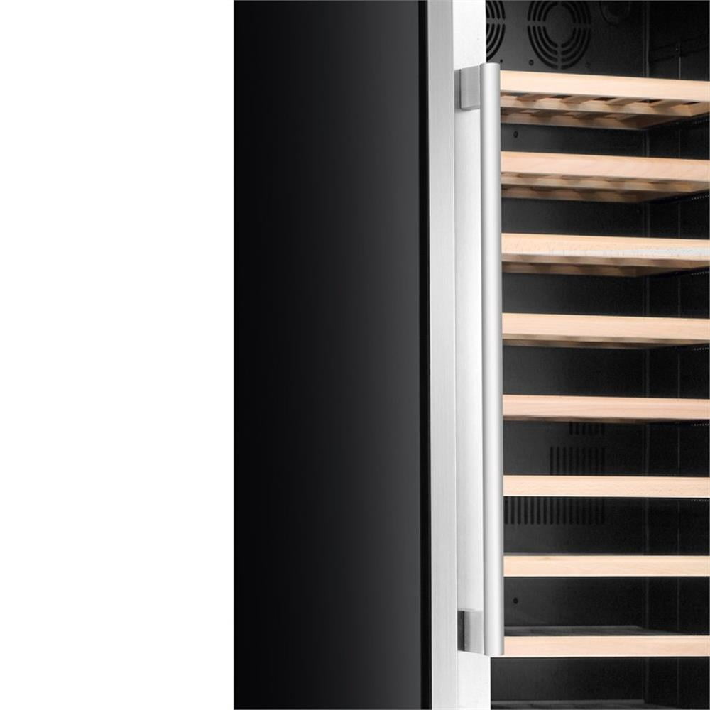 KUCHT 23.5 in. 108 Bottles - 100 Cans Wine & Beverage Cooler in Stainless Steel