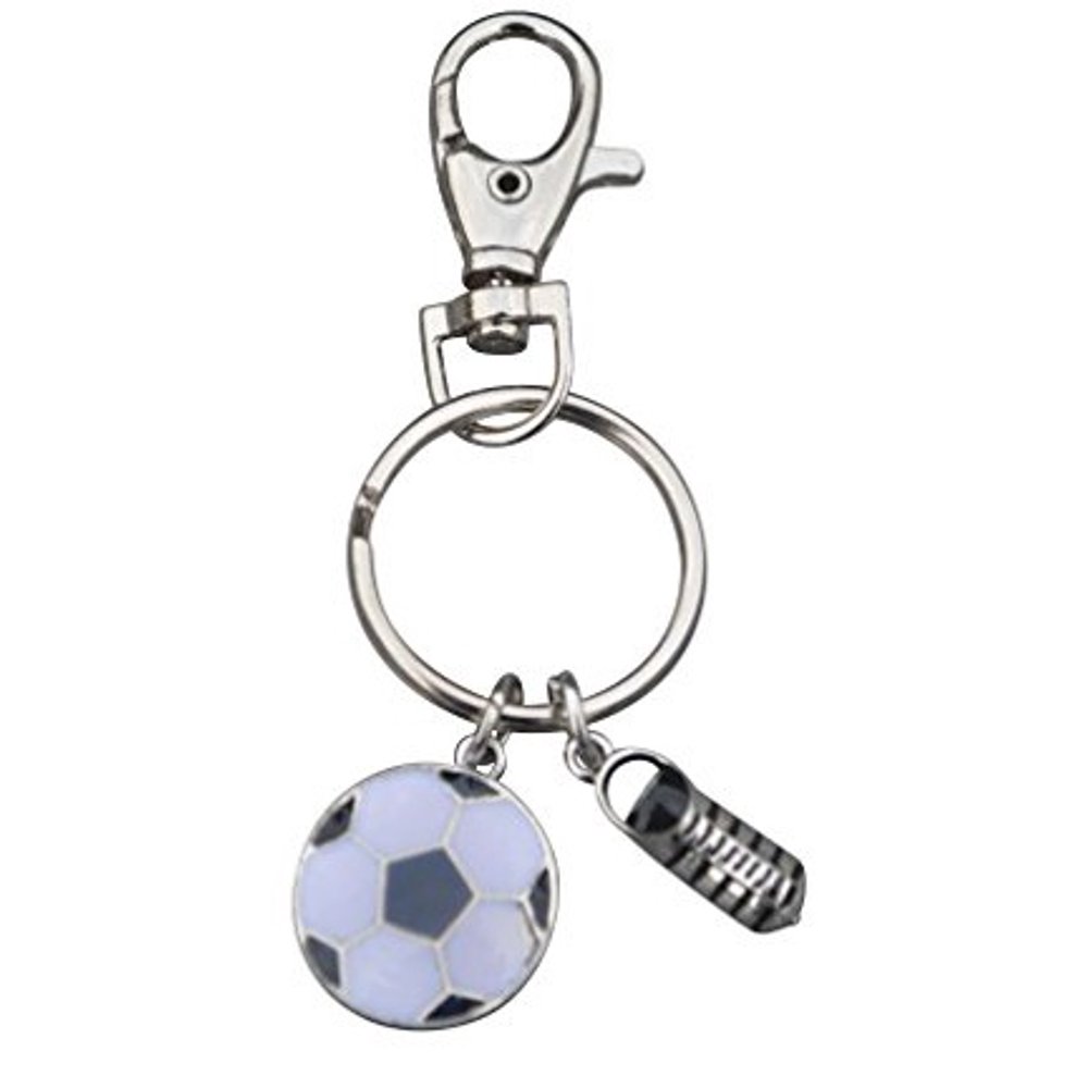 Soccer Ball & Cleat Keychain