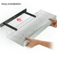 thumbnail image 5 of Ballucci 16" Floating Shelves for Wall, 2-Pack with Invisible Brackets, 6" Deep, Gray Oak, 5 of 7