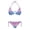 Bat Pattern, variant on Black and Red Graffiti Design Polyester Spandex Swimwear Elastic String Adjustable Plus Size Professional Sutures