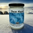 thumbnail image 1 of Jack Frost Vegan Coconut Soy 12 oz/ 355 ml Candle Hand-poured, Eco-friendly, Clean Burning, Christmas Bakery Food Drink Wood Wick, 1 of 5