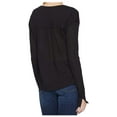 thumbnail image 2 of Sanctuary Clothing Womens Knit Pullover Blouse, Black, X-Small, 2 of 3