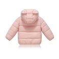 thumbnail image 5 of FDDMis Girls Jacket Boy Fleece Jacket Toddler Down Jacket Long Sleeve Shirts for Boys 14-16 Boys Baby Clothes New Born Winter Clothes Baby Girl Boys, Pink 6-12 Months, 5 of 8