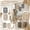 A, variant on 9.36in Iron Wire Pendant Lampshade Vintage Hanging Light Cover for Ceiling Lighting Decor, Industrial Metal Cage Lamp Shade for Living Room Kitchen
