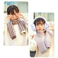 thumbnail image 3 of Amaiiu 3-10 Years Old Kids Winter Scarf Solid Color Knitted Scarves Wrap for Toddler Boy Girls, 3 of 9