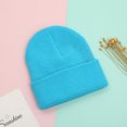 thumbnail image 1 of Gorro de punto para bebé de otoño e invierno, gorro de color caramelo para niños y niñas, gorro de lana rizado cálido de invierno, 1 of 5