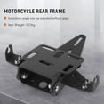 thumbnail image 2 of Motorcycle Adjustable Angle License Number Plate Frame Holder Bracket For Yzf R1 R3 R6 R15 R25 Fz6 Mt-07 Mt 07, 2 of 5