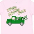 thumbnail image 4 of Inktastic Hoppy St. Patrick's Day Green Bunny Truck Boys or Girls Toddler T-Shirt, 4 of 5