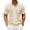 Cream, variant on COOFANDY Men's Knit Polo Shirts Short Sleeve Vintage Polo Shirt Textured Polo T Shirt Classic Golf Shirt