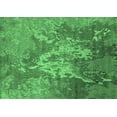 thumbnail image 1 of Ahgly Company Indoor Rectangle Oriental Emerald Green Industrial Area Rugs, 4' x 6', 1 of 4