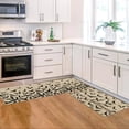 thumbnail image 5 of Bats Halloween Kitchen Mats Set of 2, Beige Home Decor Low-Profile Kitchen Rugs for Floor - 17x29 and 17x47 Inch, 5 of 6