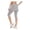 Light Gray #1, variant on Womens UPF 50+ Yoga Skirted Capri Leggings Golf Tennis Pants with Skirt for Running Workout Active Black 2XL